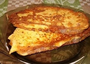 Гренки сырные