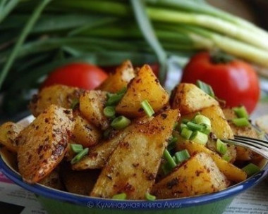 ЗАПЕЧЁННЫЙ КАРТОФЕЛЬ ПО-ТУРЕЦКИ 