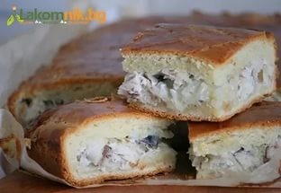 ПИРОГ СО СКУМБРИЕЙ