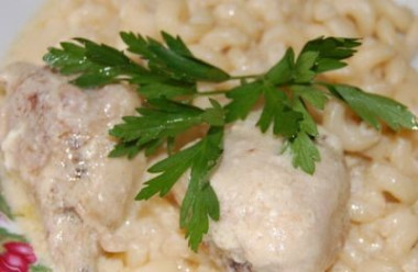 Курица в горчичном соусе