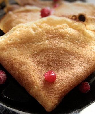 Блинчики на яблочном соке