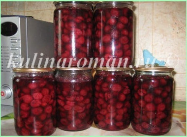 Вишня в собственом соку в МХ