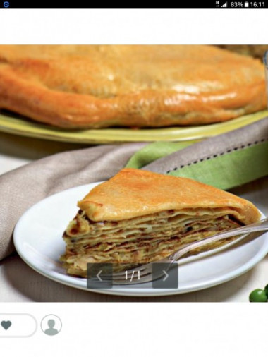 Курник из цесарки