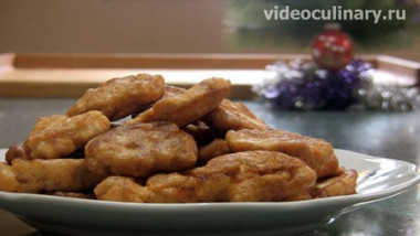 Куриные оладьи