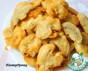 Шампиньоны в необыкновенно хрустящем кляре