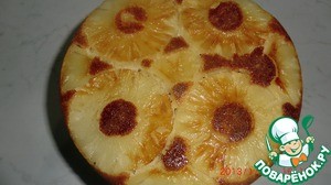 Ананасовый пирог в мультиварке