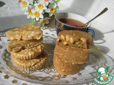 Сливочная помадка с орехами в мультиварке