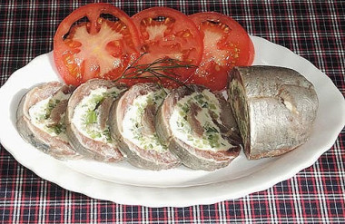 Оригинальная закуска из сельди.