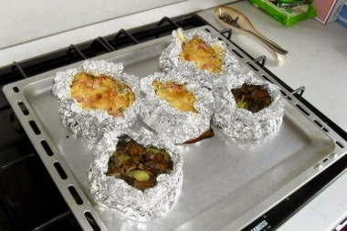 Картофель "в пиджаке"