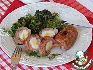 Котлеты "Софи" с брокколи