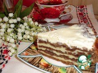 Многослойный пирог со штрейзелем