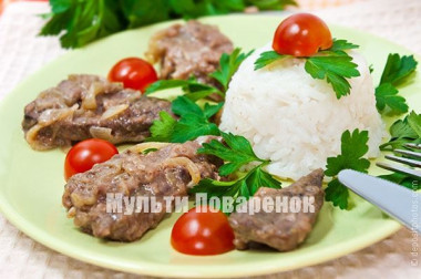 Жаpеная свиная печень Источник: http://multipovarenok.ru/zharenaya-svinaya-pechen-s-lukom-v-multivarke.html