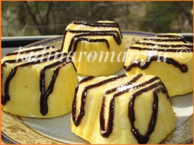 Творожные маффины в микроволновке