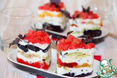 "Порционная закуска "А-ля террин"":