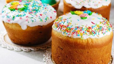 Куличи на сметане