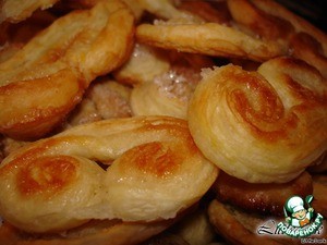 Слоеное печенье Ушки