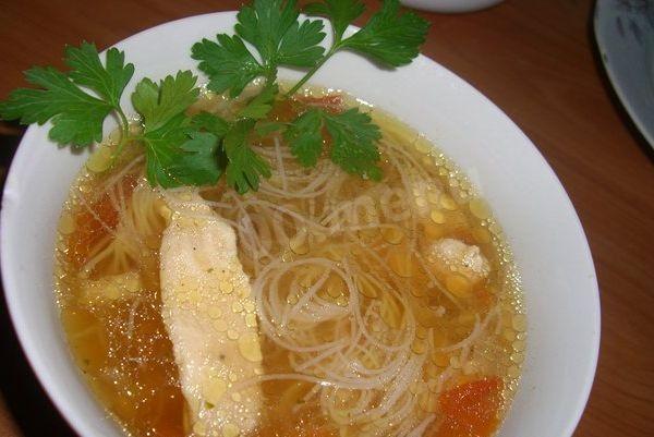Суп китайский с лапшой быстро и вкусно