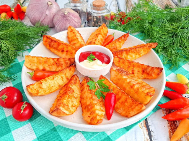 Картошка в аэрогриле