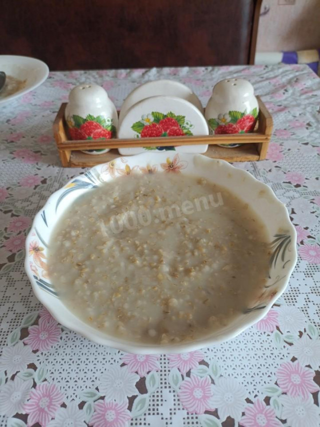 Традиционная английская овсянка