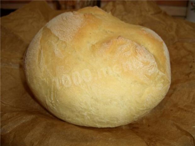 Хлеб в духовке на рассоле