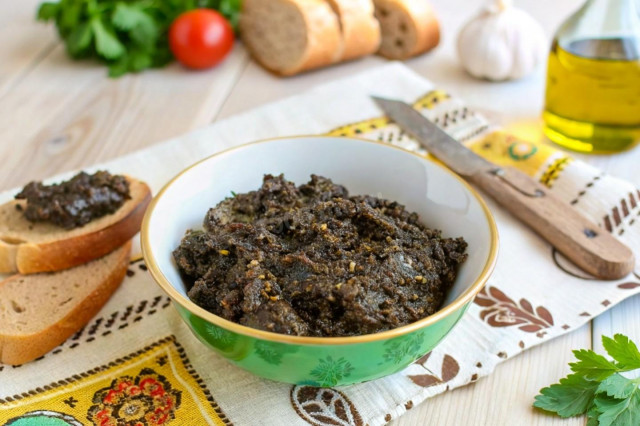 Грибная икра из сухих грибов