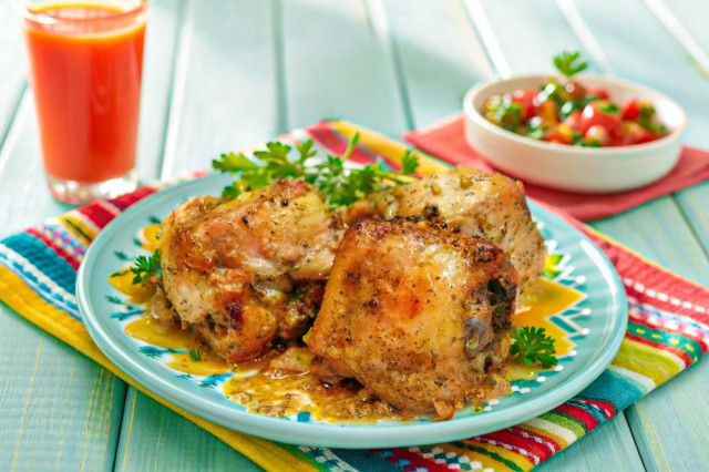 Мясо кролика в духовке