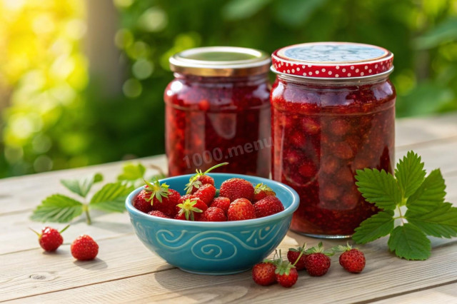 Варенье из лесной клубники на зиму