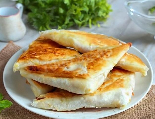 Пирожки из лаваша с курицей