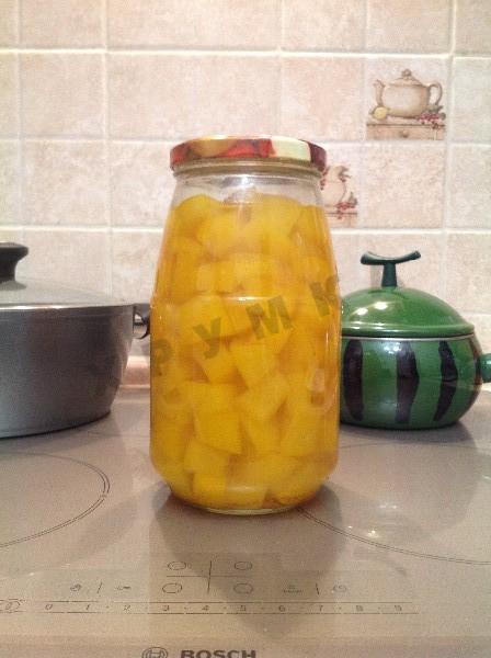Маринованная тыква на зиму на гарнир