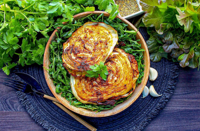 Капуста в аэрогриле