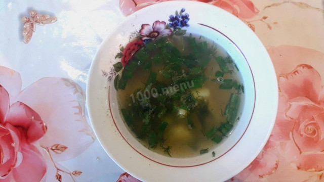 Суп с горохом из четырех ингредиентов
