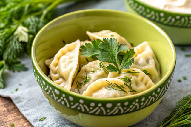 Курзе с творогом и картошкой