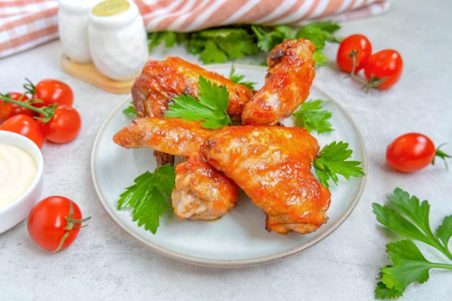 Куриные крылышки в аэрогриле