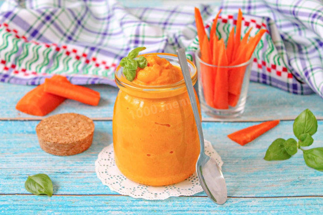 Морковное пюре рецепт