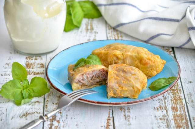 Голубцы из молодой капусты