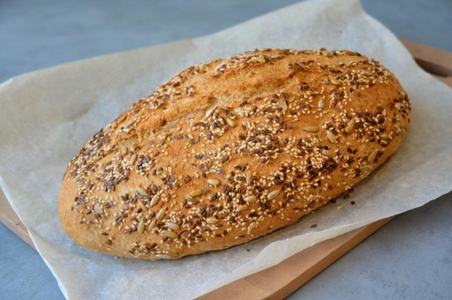 Хлеб с семечками