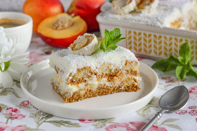 Кокосовое тирамису с маскарпоне