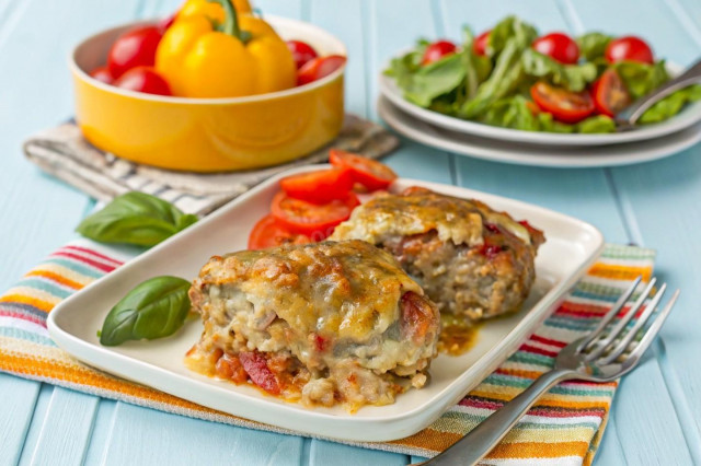 Ленивые голубцы с пекинской капустой