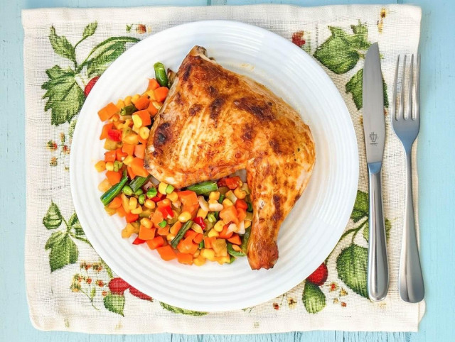 Мексиканская смесь с курицей