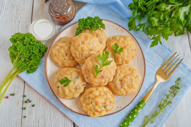 Рубленные куриные котлеты в духовке