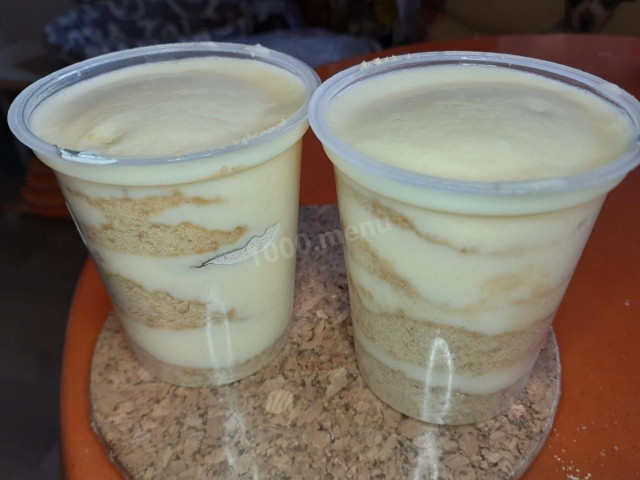 Трайфл Наполеон из печенья