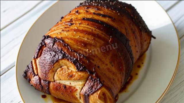 Cвинина запеченная в мультиварке -скороварке AI(YandexGPT)