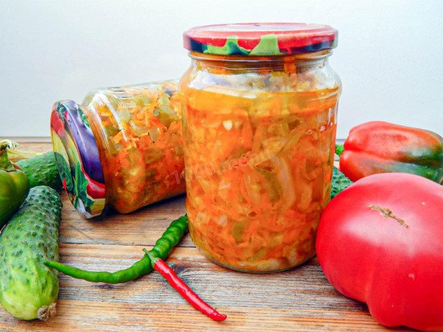 Салат Берегись водка на зиму