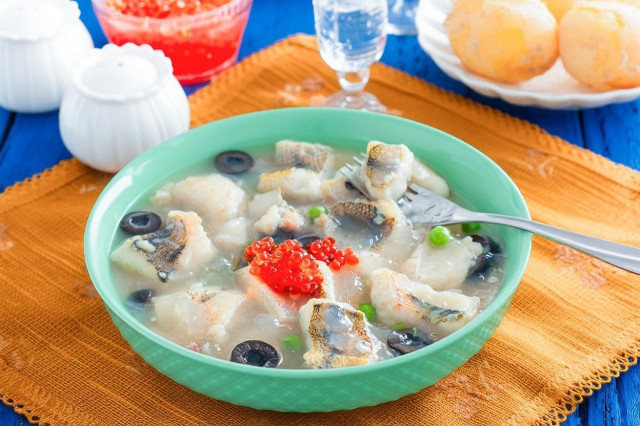 Заливное без желатина из судака