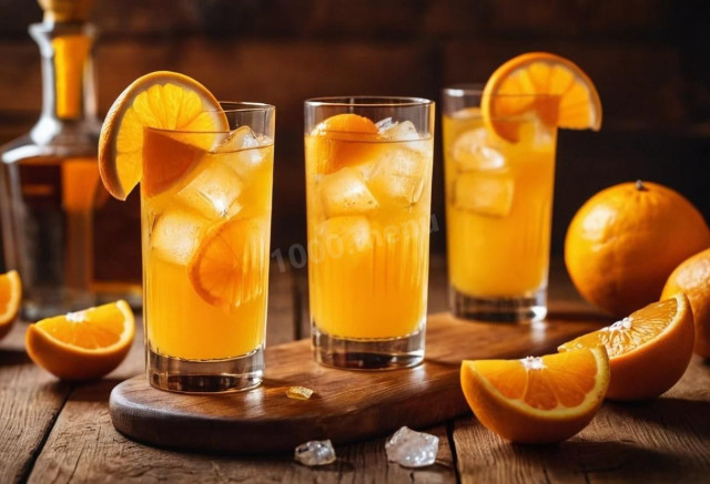 Апельсиновый коктейль с водкой