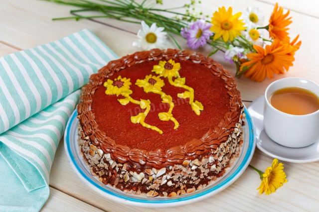 Киевский торт по госту в домашних условиях