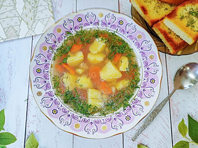Уха из головы морского окуня
