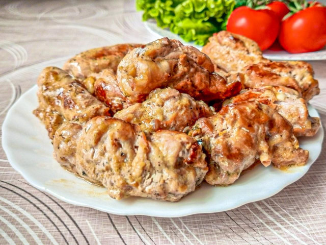 Крученики из свинины с грибами