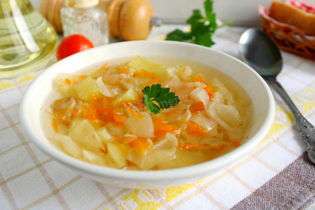 Овощной суп ПП для похудения