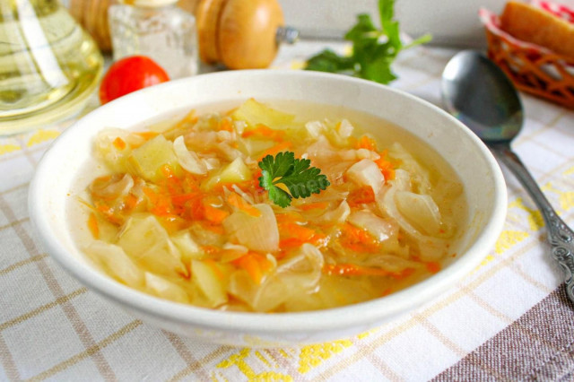 Овощной суп ПП для похудения